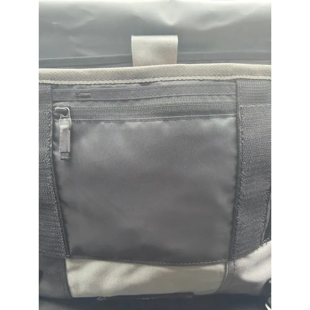 Timbuk2 Custom Classic Messenger Bag Medium Made In USA Laptop Black Gray NWT